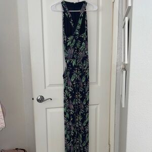 Floral Sleeveless Jumpsuit